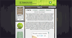 Desktop Screenshot of btseguros.com